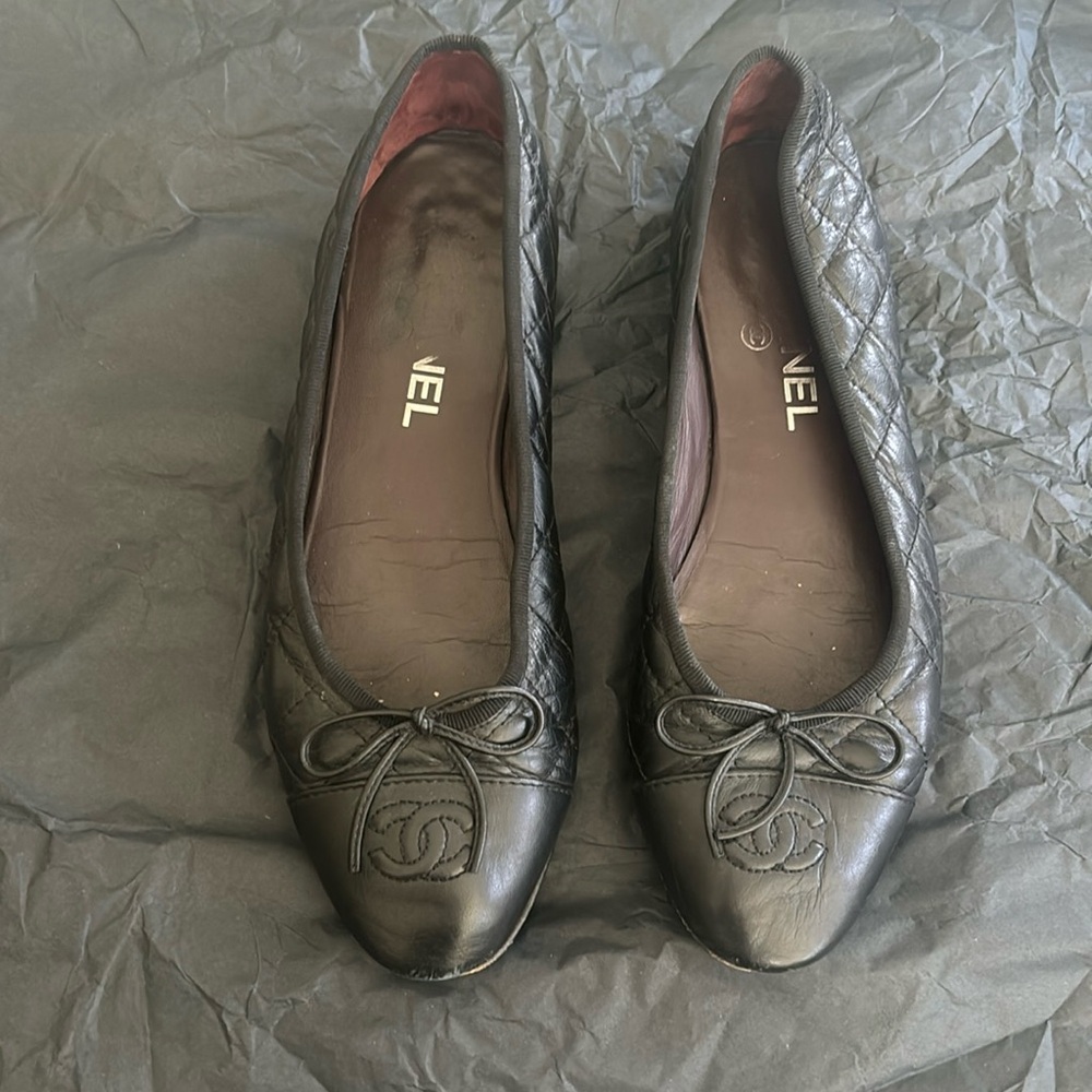 Chanel flats 38
